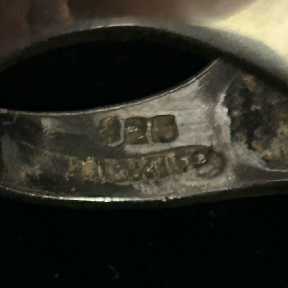 Mexico 925 Silver Statement Ring - image 5